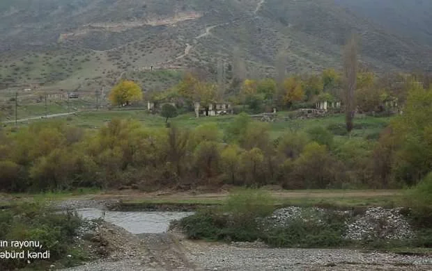 Laçının işğaldan azad olunan Güləbürd kəndindən VİDEO 