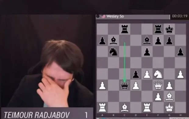Teymur Rəcəbov Armageddonda uduzdu 