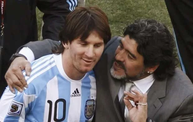Messi Maradonanın xatirəsini belə yad etdi - FOTO 