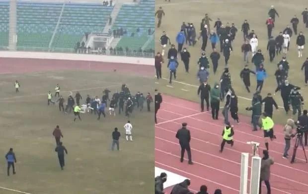 "Neftçi" uduzdu, futbolçusu referini döydü - VİDEO 