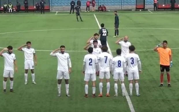 "Turan Tovuz" futbolçuları şəhidlərimizi belə yad etdilər - VİDEO 