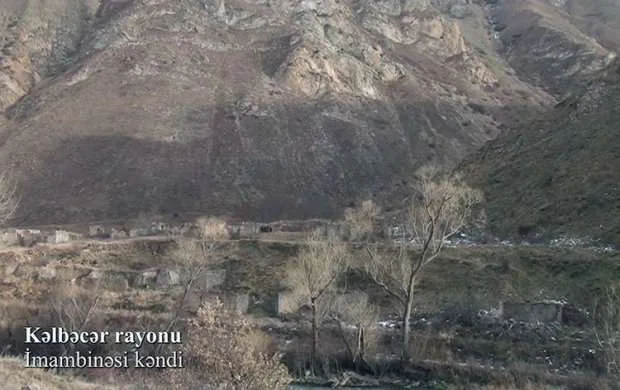 Kəlbəcərin İmambinəsi kəndindən videogörüntülər 