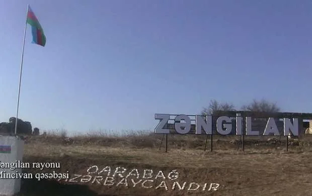 Zəngilanın Mincivan qəsəbəsi - VİDEO 