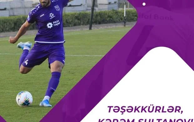 "Sumqayıt" müdafiəçisi ilə vidalaşdı 