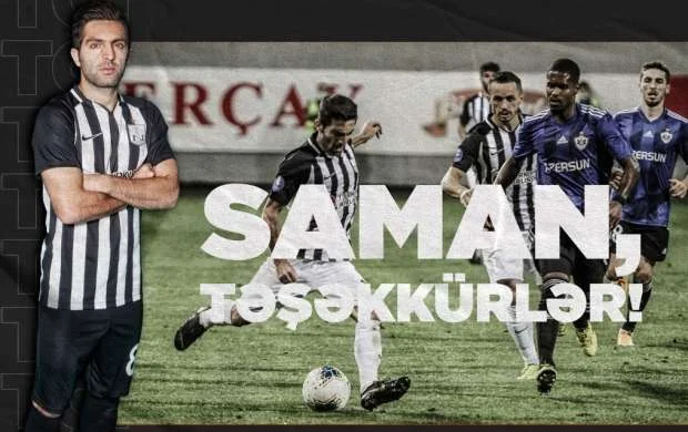 "Neftçi" yarımmüdafiəçisi ilə yolları ayırdı - RƏSMİ 