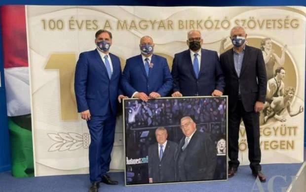 Namiq Əliyev Macarıstan Güləş Federasiyasının yubileyində iştirak edib 