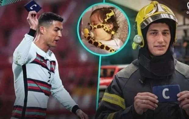 Ronaldunun yerə çırpdığı kapitan sarğısı auksionda satıldı 