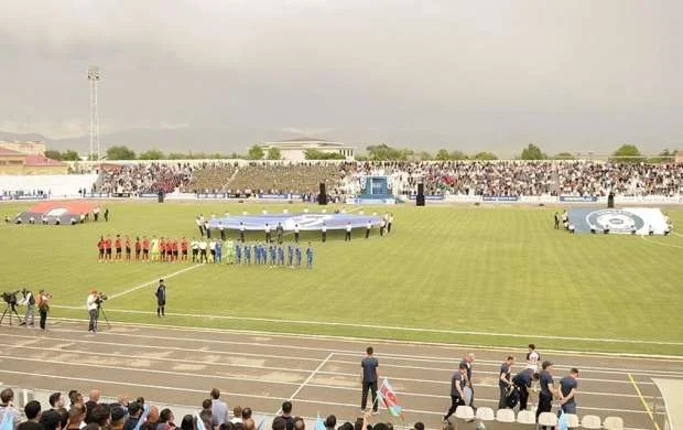 Naxçıvan stadionu təmirə bağlanıldı 