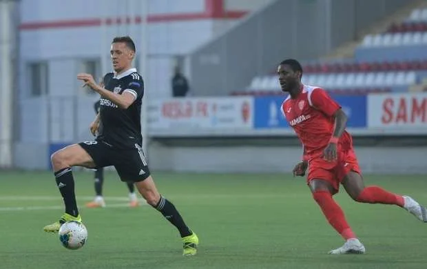 "Qarabağ"ın legioneri basketbol oynadı - VİDEO 
