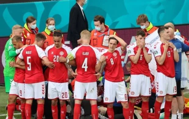 Bütün dünyanı gözyaşlarına boğan Eriksen danışdı - VİDEO 