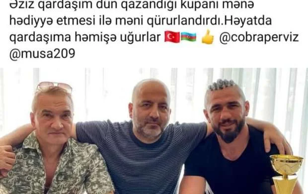 "Kobra Pərviz"dən Mübariz Mənsimova böyük jest - FOTO 