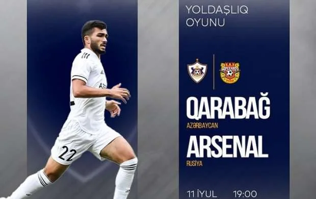 "Qarabağ" - "Arsenal" matçının başlama saatı açıqlandı 
