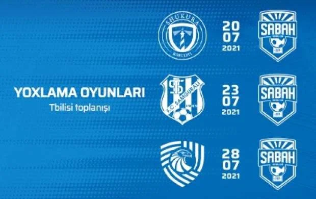 "Sabah"ın qarşılaşacağı rəqiblər açıqlandı 