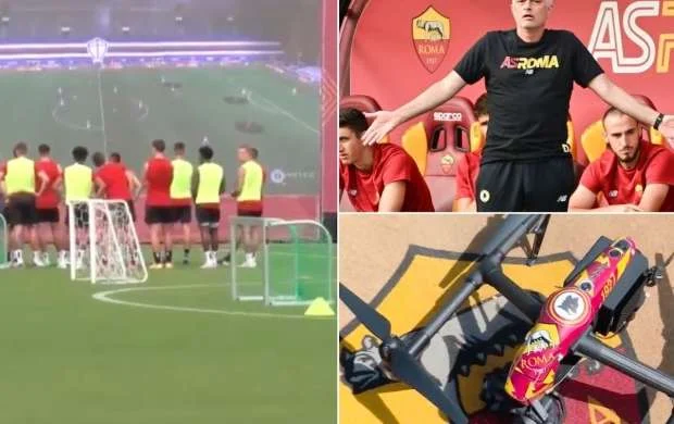 Mourinyu "Roma"da yeni texnologiyadan faydalanacaq - FOTOLAR 