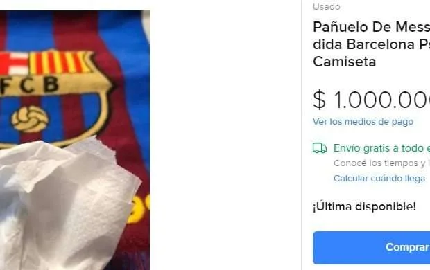 Messinin "göz yaşları" hərraca çıxarıldı - İnanılmaz məbləğə 