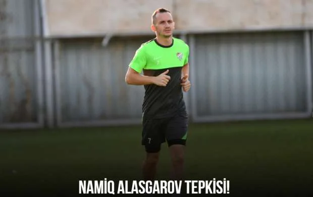 "Bursaspor" azarkeşlərindən Namikə görə etiraz 