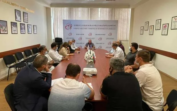 Milli Paralimpiya Komitəsində iclas keçirilib 