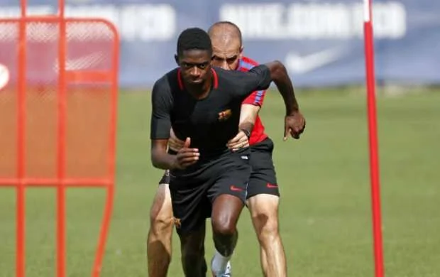 Usman Dembele 4 aydan sonra başladı 