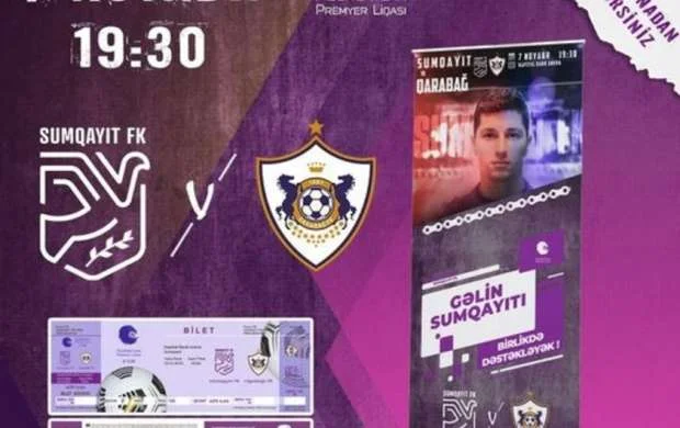 "Sumqayıt" - "Qarabağ"la oyunun biletləri satışda 