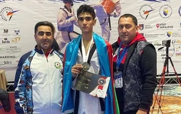 Taekvondoçumuz Avropa üçüncüsü oldu 