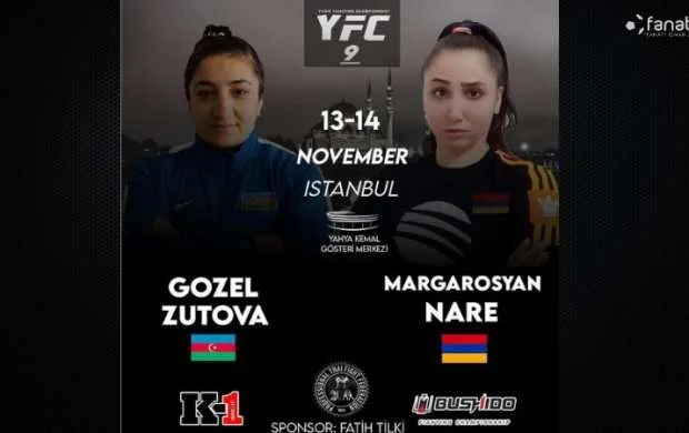 Qadın MMA döyüşçümüz erməni rəqibini nokaut etdi: 10 saniyəyə 