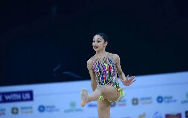 Gimnastımız Barselonada medal qazandı 
