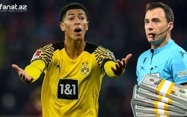 Hakimi ittiham edən futbolçuya 40 minlik cərimə - VİDEO 