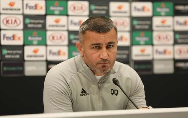 "Futbolçularımdan daha yaxşı oynamağı tələb etmişəm" - Qurban Qurbanov 