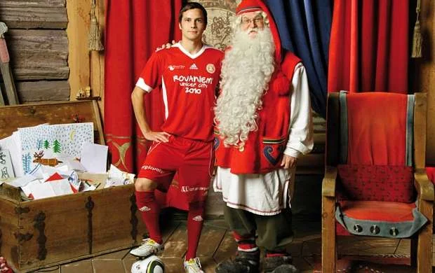 Futbol dünyasının "Santa Klaus"u - FOTOLAR 