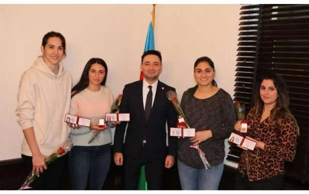 Azərbaycan millisinin üzvlərinə "idman ustası" adı verildi 