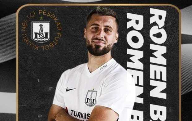 Romen Bask "Neftçi" azarkeşləriylə vidalaşdı 