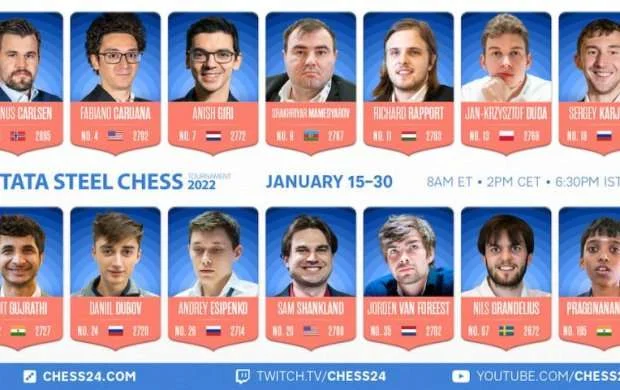 "Tata Steel Masters": Məmmədyarov Yesipenko ilə üz-üzə 