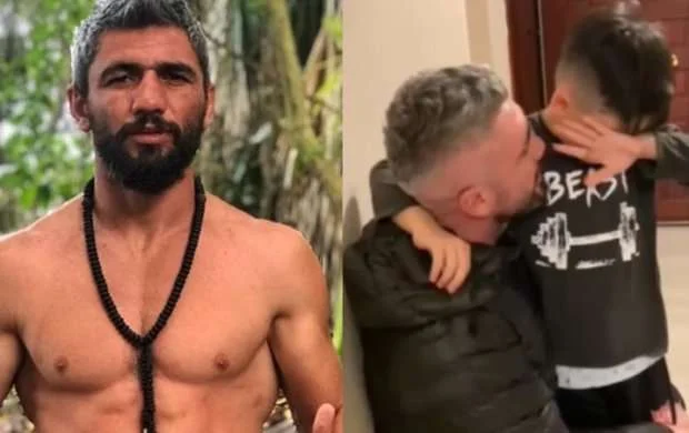 Oğlu Pərvizi "Survivor"a gözyaşlarıyla yola saldı - VİDEO 
