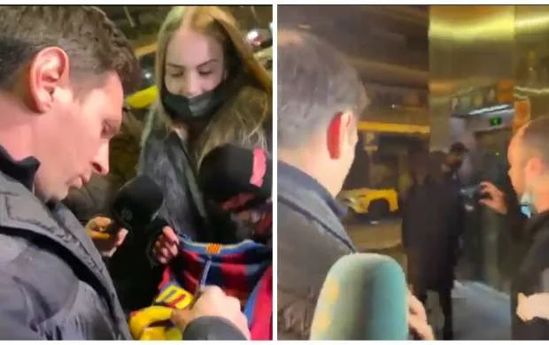 Messi Xavi ilə görüşdü: "Barselona"ya qayıdır?  - VİDEO 