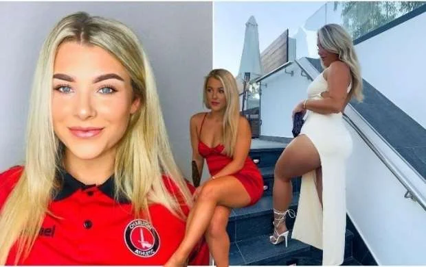 18+ şəkillərinə görə klubdan qovulan qadın futbolçu internetdən milyonlar qazanır -  FOTOLAR 
