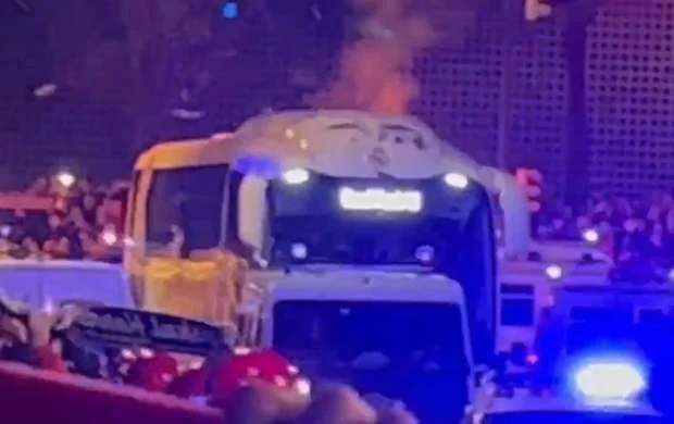 Azarkeşlər "Real Madrid"in avtobusuna hücum etdilər 