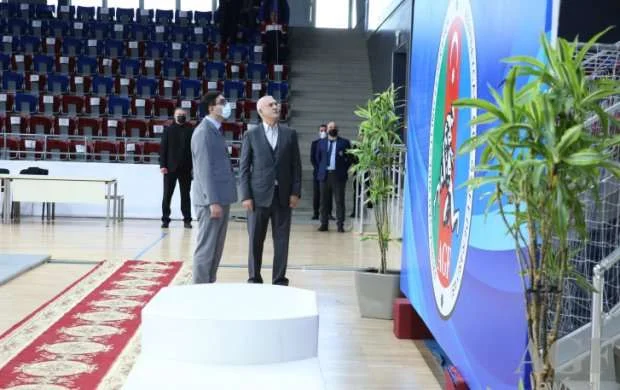Fərid Qayıbov Azərbaycan çempionatının açılış mərasiminə qatıldı 
