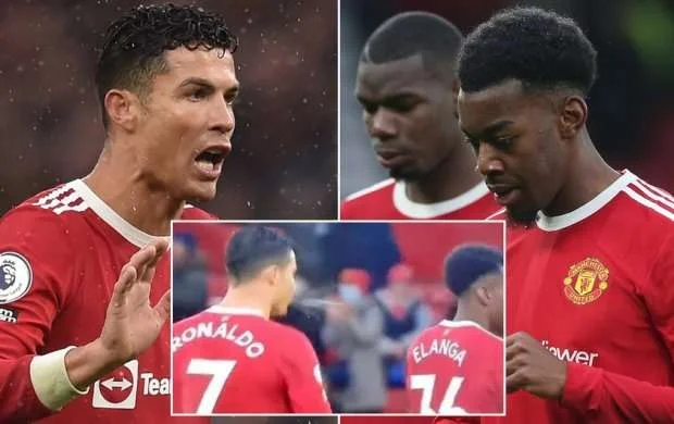 Ronaldu komanda yoldaşına tüpürdü 
