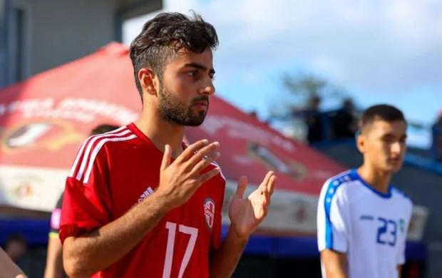 Azərbaycanlı futbolçu Gürcüstan millisində dubl etdi - VİDEO 