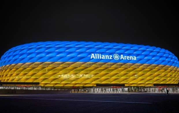 "Bayern Münhen"dən Ukraynaya dəstək - FOTO 