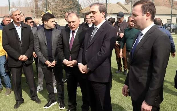 Gəncədə daha bir meydança istifadəyə verildi - FOTOLAR 