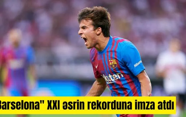 "Barselona" XXI əsrin rekordunu müəyyənləşdirdi 