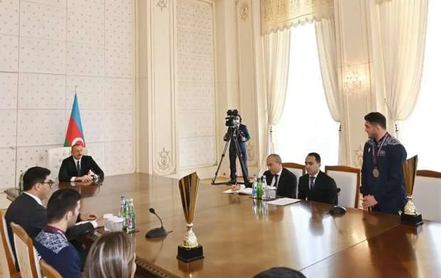 İlham Əliyev: "Hacı Əliyev, sən artıq olimpiya çempionusan" 