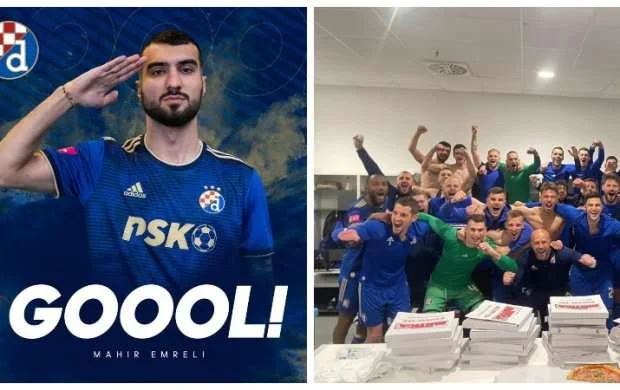Mahir qol vurdu, "Dinamo" uddu - VİDEO 