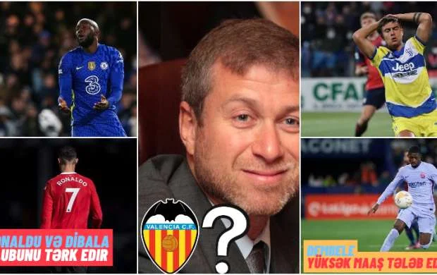 Günün transfer xəbərləri: Lukaku yeni klubu ilə danışıqlar aparır 