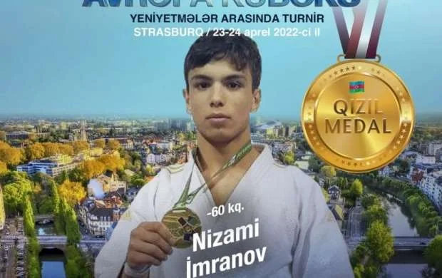 Azərbaycan cüdoçularından Fransada 7 medal 