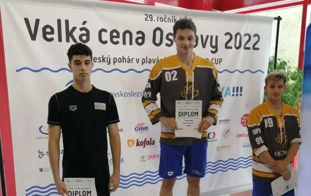 Azərbaycan üzgüçülərindən Çexiyada daha iki medal 