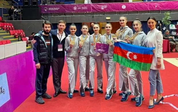 Gimnastlarımız beynəlxalq turnirdən bir neçə medalla qayıdırlar 