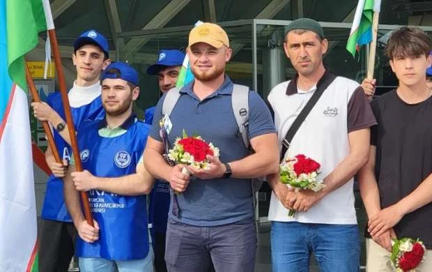 Qarabağda təşkil edilən ilk beynəlxalq yarışın birinci qonaqları - FOTO 