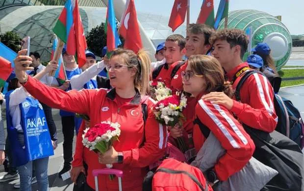 Türk idmançılar Suqovuşana yollanır - FOTOLAR 